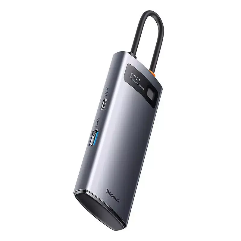 USB-C на 4x USB 3.0 хаб Baseus WKWG070013 Photo 3