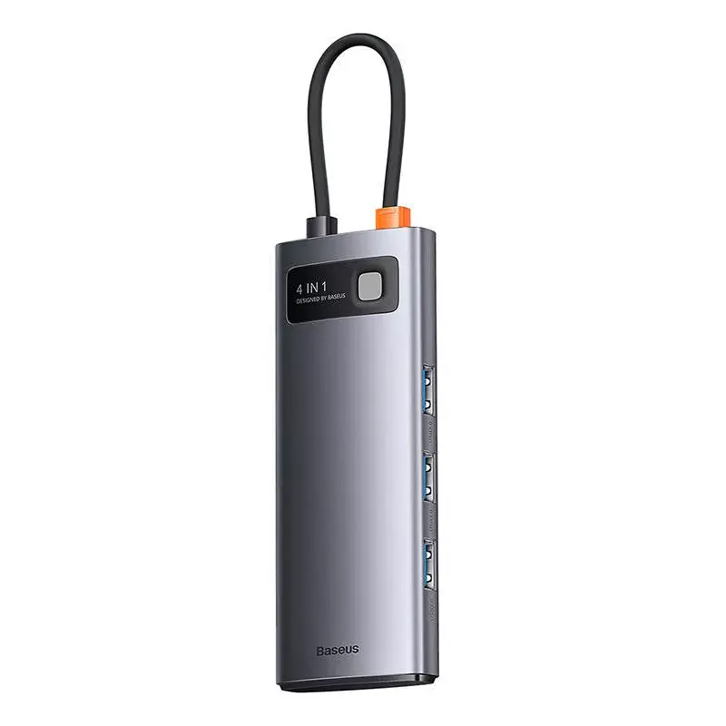 USB-C на 4x USB 3.0 хаб Baseus WKWG070013 Photo 4