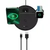 Baseus Swan 3-in-1 Wireless Magnetic Charging Bracket 20W Black Universal version (Include: USB For type-C 3A 1m) Photo 2