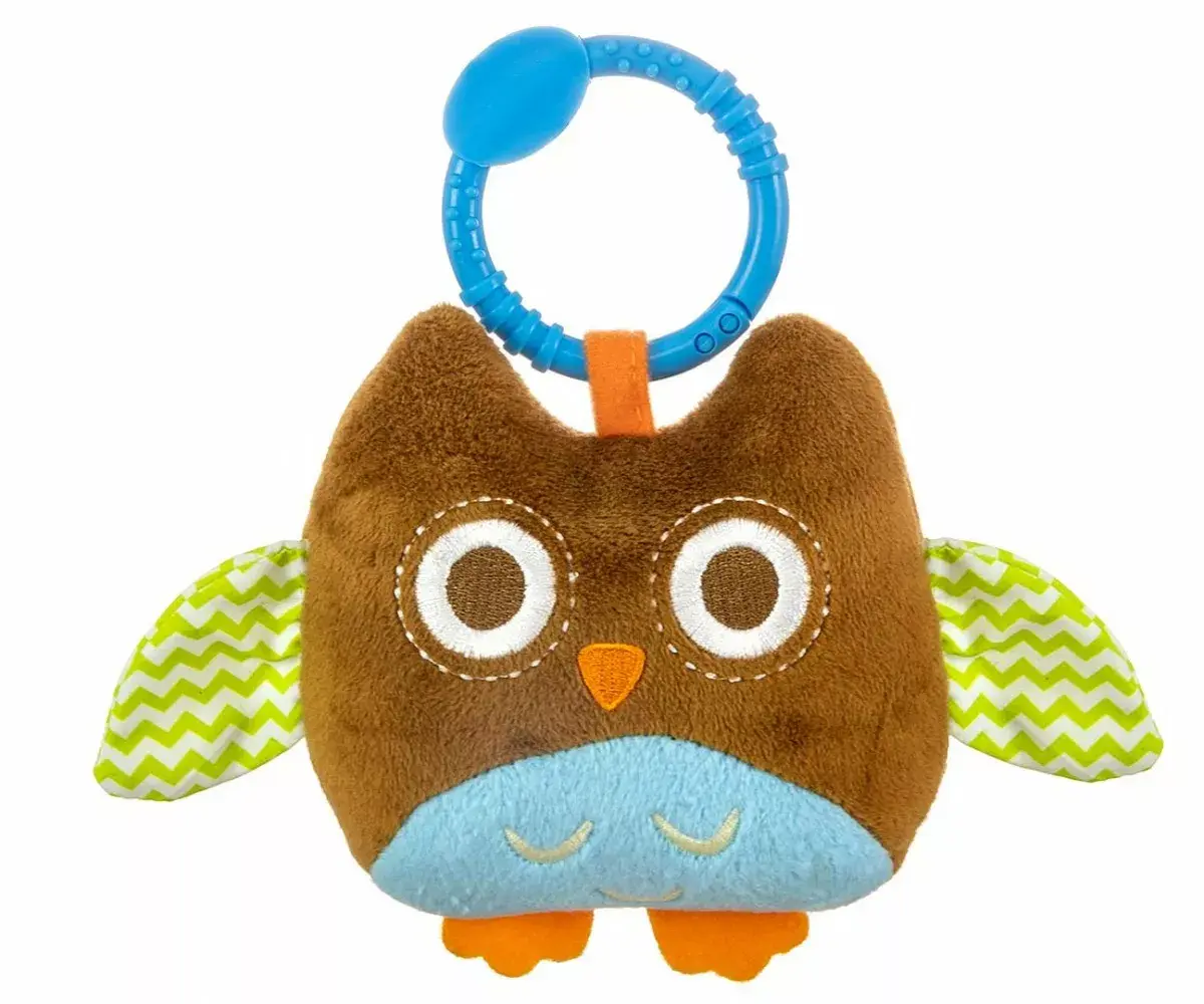 milly mally Happy owl brūna — mīksta karājamā rotaļlieta Photo 2