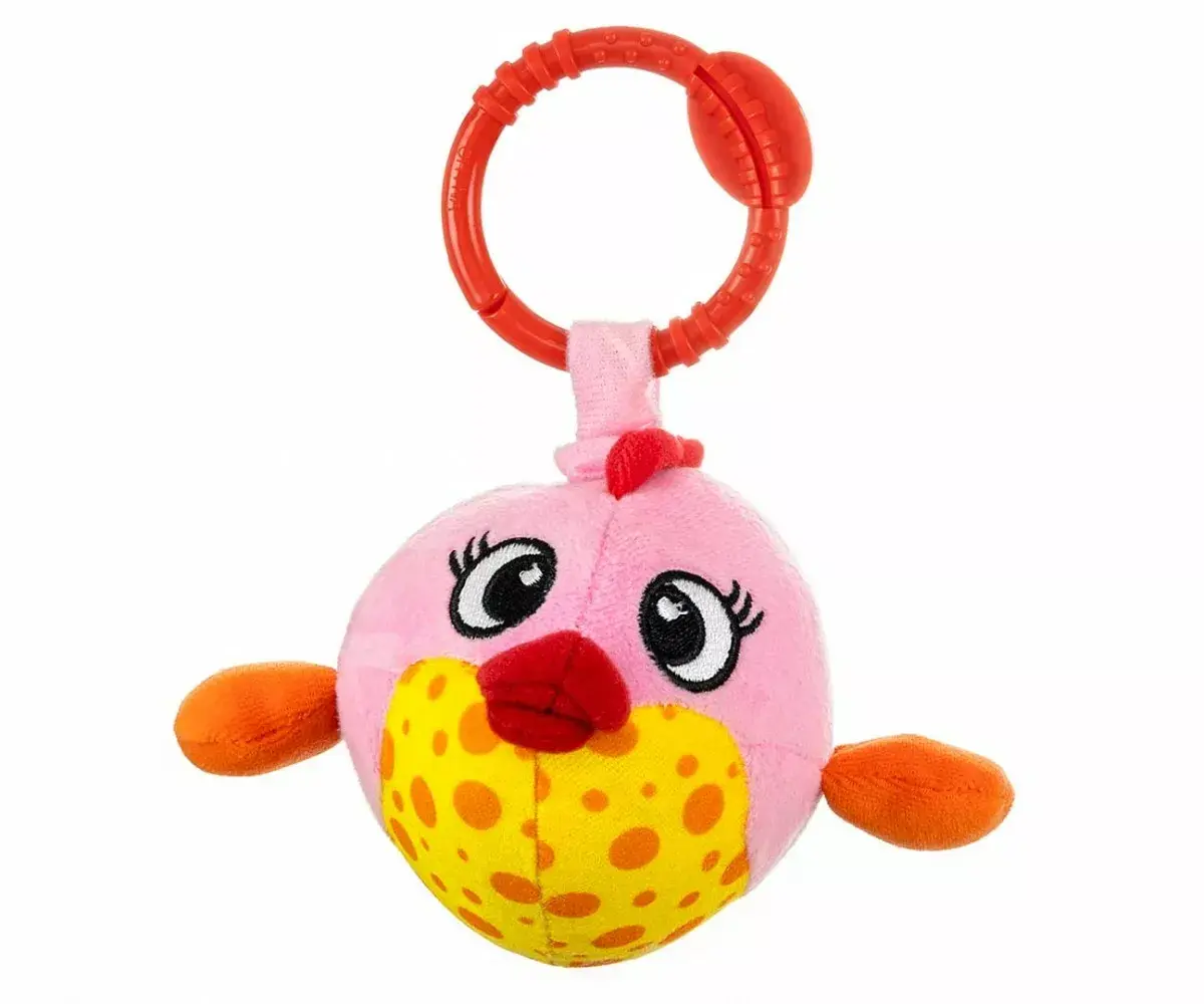 Подвесная плюшевая игрушка milly mally Baby fish pink Photo 2