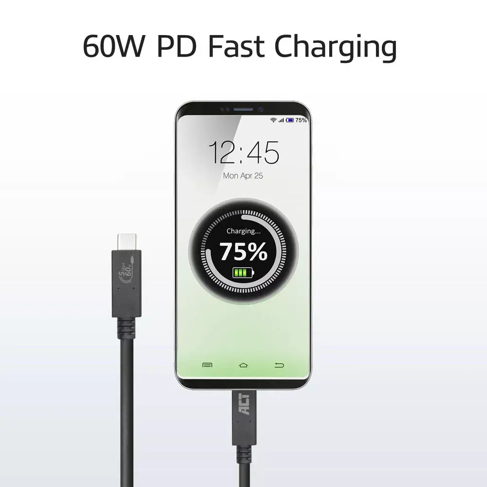 ACT USB 3.0 kabelis USB-C 2 metri Photo 3