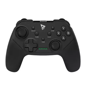 Gamepad SAVIO RAGE WIRELESS - wired & wireless USB gamepad for PC and PlayStation 3, black, buttons: Clear memory, Home, Start, Turbo