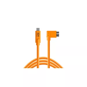 Tether Tools CUC33R15-ORG USB кабель 4,6 m USB 3.2 Gen 1 (3.1 Gen 1) USB C Micro-USB B Оранжевый