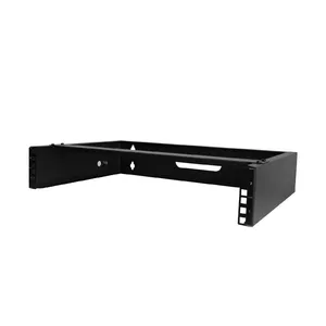 Wall Mount Rack StarTech 2U 14In Deep 19" Patch Panel 35kg Capacity Black