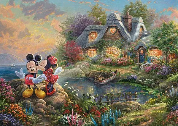 Schmidt Spiele Disney Sweethearts Микки и Минни пазл 1000 Photo 2