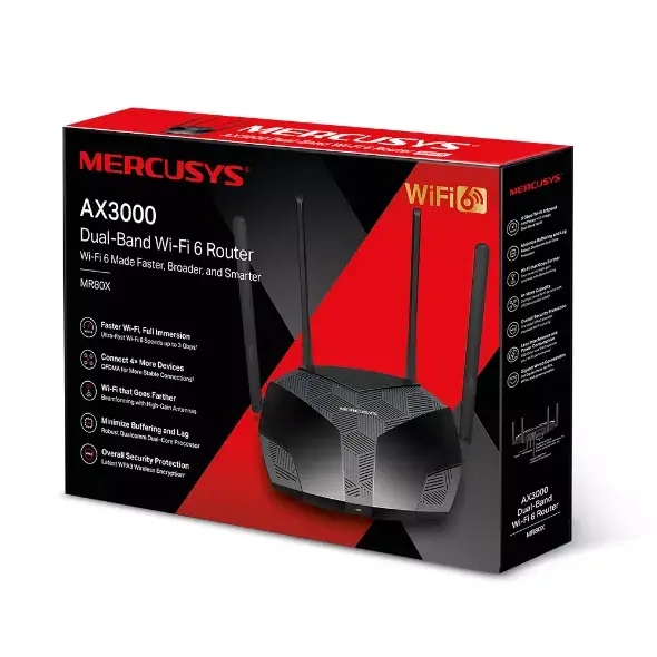 Galda maršrutētājs Mercusys AX3000 Photo 9