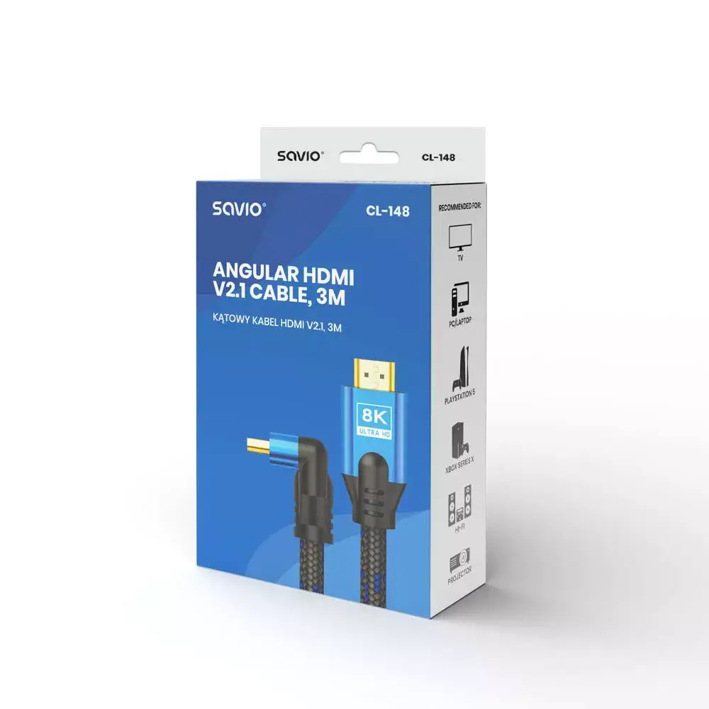 SAVIO CL-148 HDMI кабель 3 м Photo 3