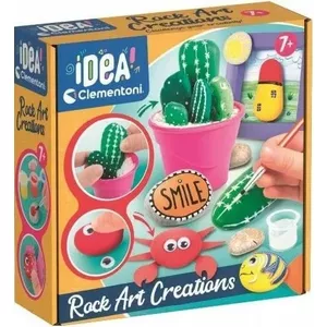 Clementoni Creative set Colorful pebbles — educational creative kit for children