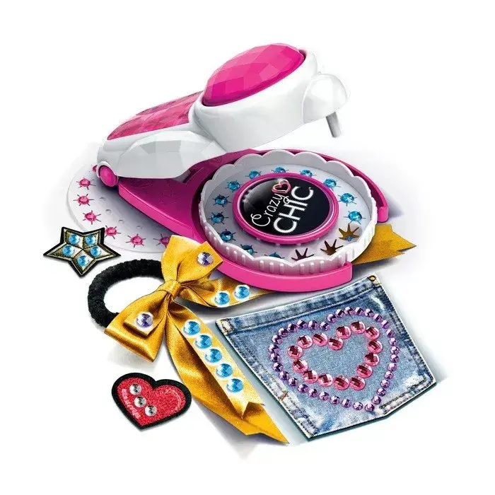 Clementoni Crazy Chic Strass machine — детский набор для творчества Photo 2