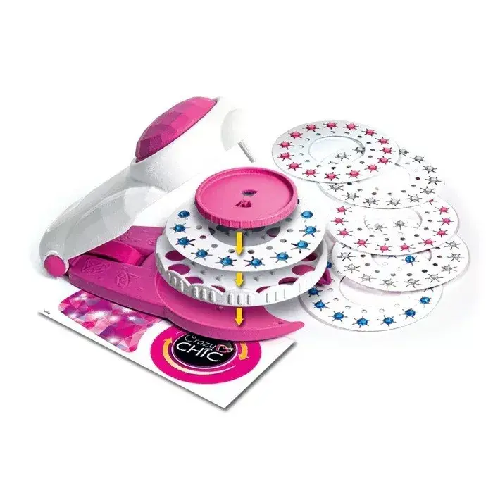Clementoni Crazy Chic Strass machine — детский набор для творчества Photo 4