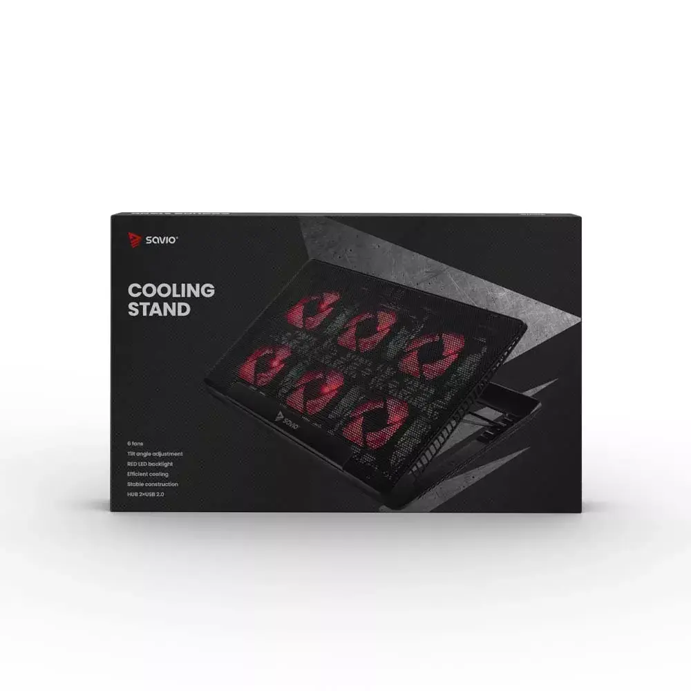 SAVIO COS-01 laptop cooling pad with 6 fans Photo 5