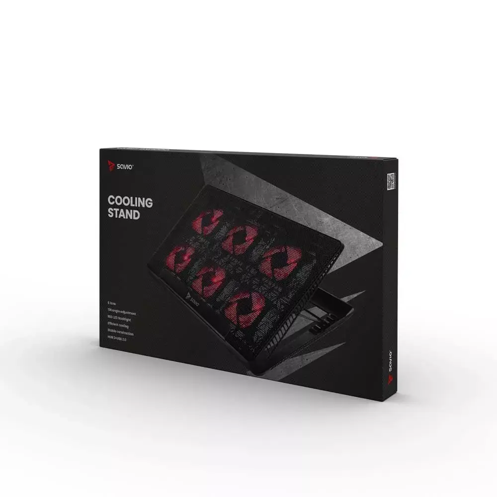 SAVIO COS-01 laptop cooling pad with 6 fans Photo 6