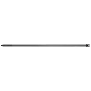 Kabelis saites kāpņu fischer 87488 neilons melns 100 gab 100mm 2.5mm