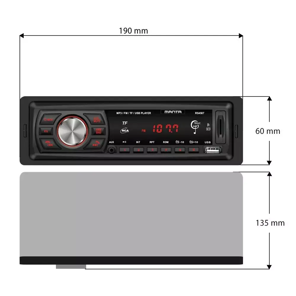 Portable Bluetooth Speaker MANTA RS4507 Photo 5