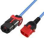 ACT Powercord C13 IEC Lock+ C14