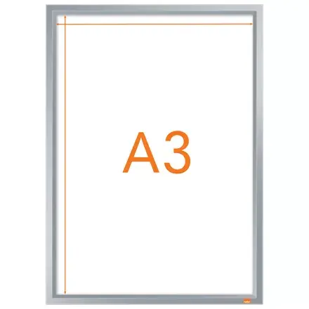 NOBO Impression Pro A3 rectangle whiteboard 339 x 463 mm Photo 2