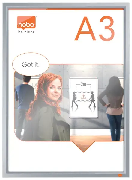 NOBO Impression Pro A3 rectangle whiteboard 339 x 463 mm Photo 5