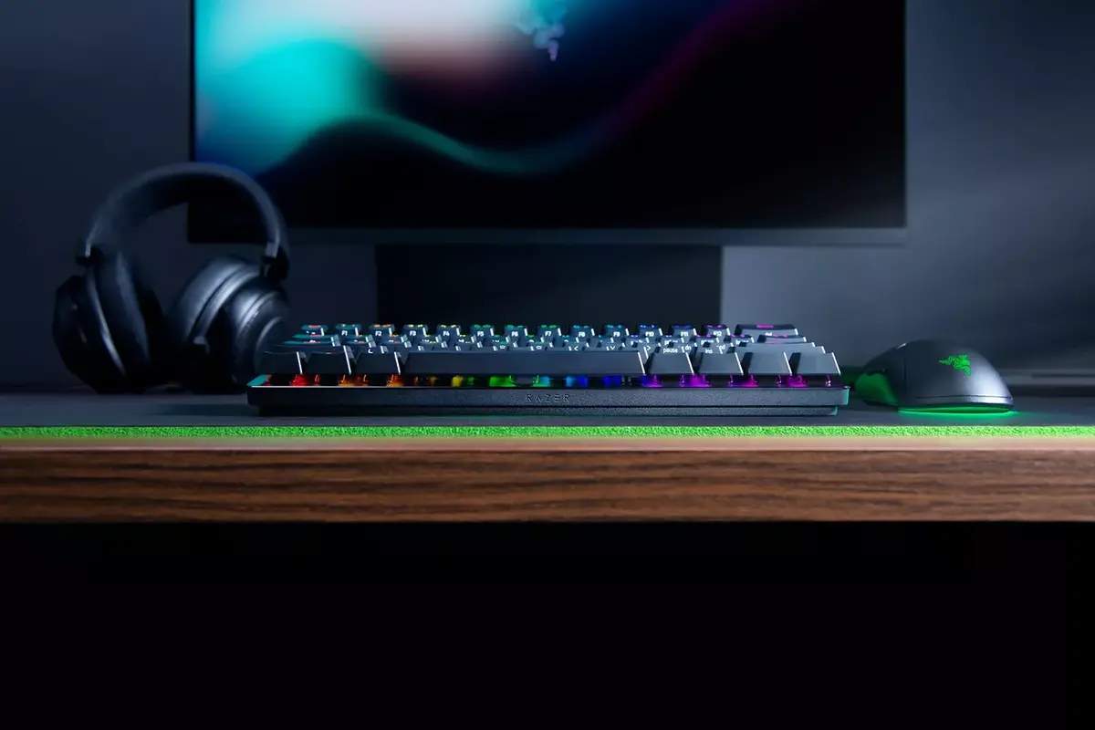 Клавиатура Razer Huntsman Mini Gaming USB QWERTZ Photo 4