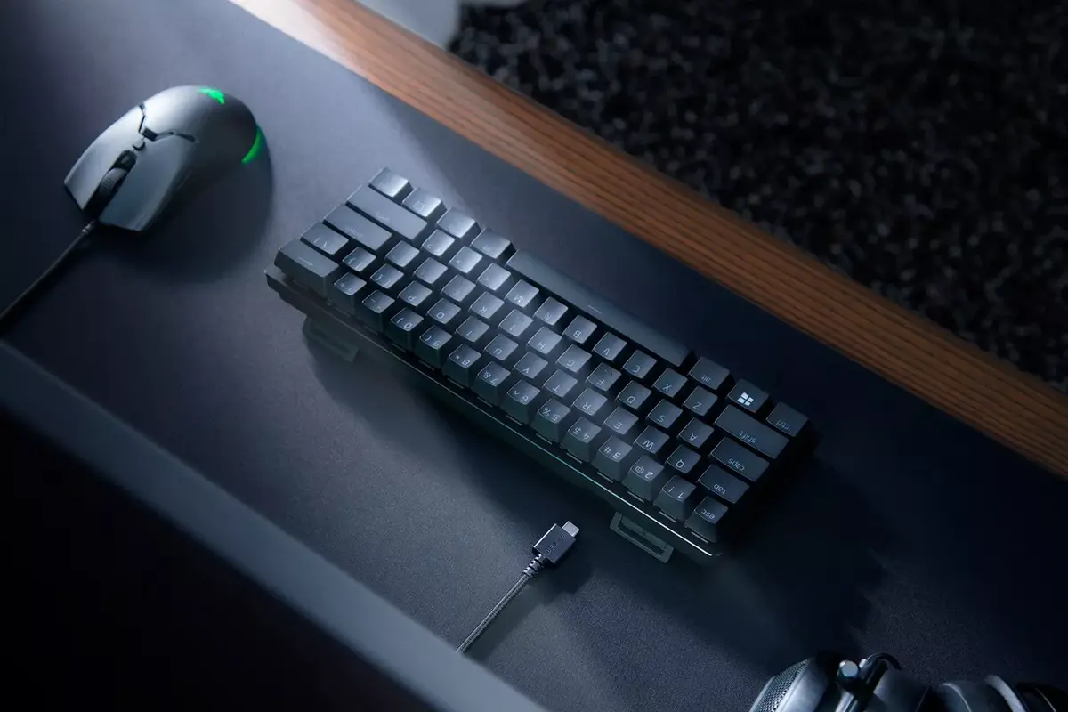 Клавиатура Razer Huntsman Mini Gaming USB QWERTZ Photo 5