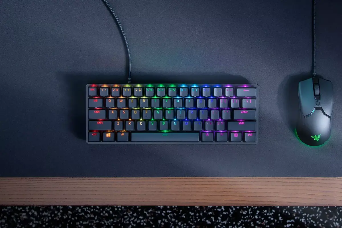 Клавиатура Razer Huntsman Mini Gaming USB QWERTZ Photo 6
