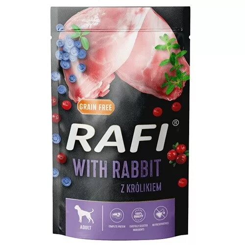 Mitrā barība suņiem dolina noteci Rafi