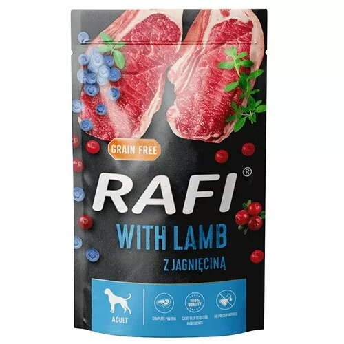 Mitrā barība suņiem dolina noteci Rafi