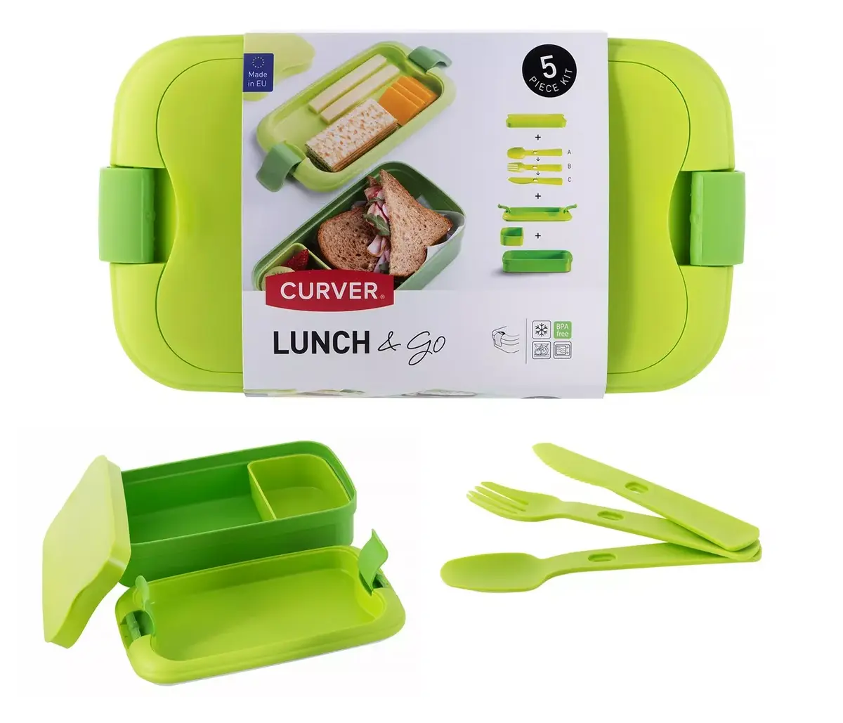 Контейнер для еды Curver Lunch&Go 1,4 л Photo 1