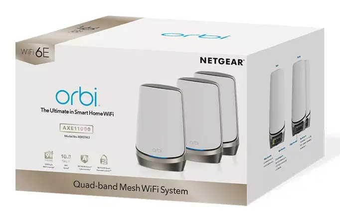 Maršrutētājs NETGEAR Orbi RBKE963 Photo 3