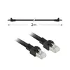 S/FTP CAT7 Patch Cable ACT Black 2m Photo 8