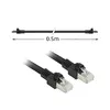 ACT Black 0.5m S/FTP CAT7 patch kabelis Photo 8