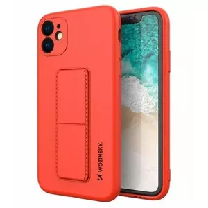 Силиконовый чехол с подставкой iLike для Samsung Galaxy A22 5G — красный