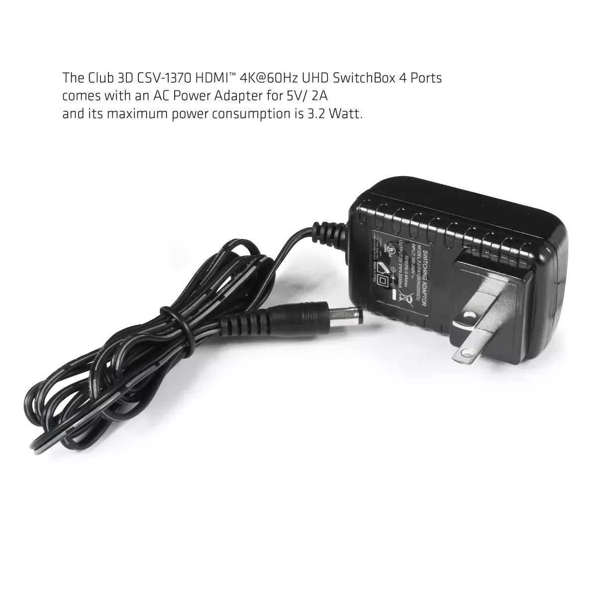 HDMI slēdzis CLUB3D HDMI™ 2.0 UHD 4K60Hz Photo 12