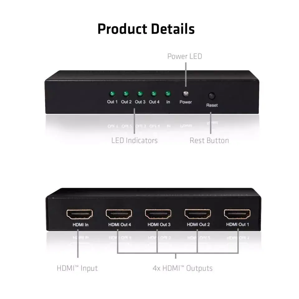 HDMI Sadalītājs CLUB3D 4K@60Hz Photo 5