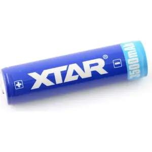 Rechargeable Li-ion battery XTAR 18650 AN-10934 3.6V 3500mAh, 68.8 mm, 48 g