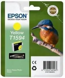 Oriģinālais Epson T1594 dzeltenās krāsas pigmenta