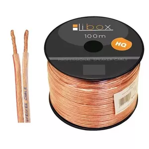 Libox Kabel głośnikowy 2×2,50mm LB0009 аудио кабель 100 m Прозрачный