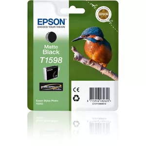 Картридж Epson T1598 Матовый Черный 17мл Ultrachrome Hi-Gloss2