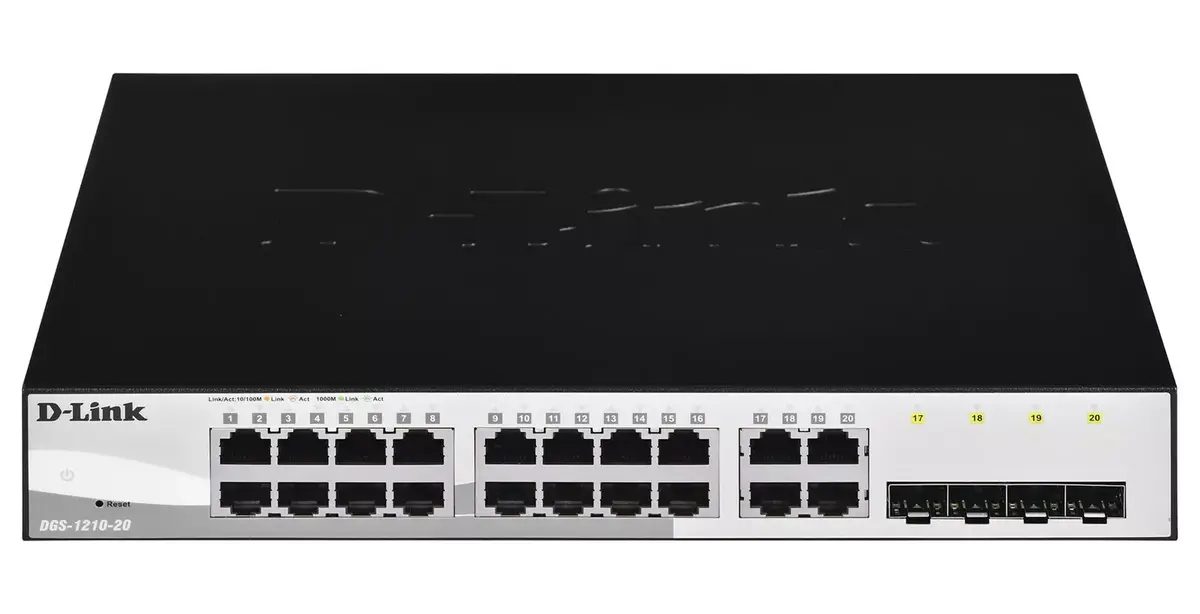 D-Link DGS-1210-20 — 20-портовый Gigabit коммутатор Photo 1