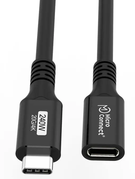 MicroConnect USB3.2CC1.5EX USB-C Extension Cable 1.5m Photo 3