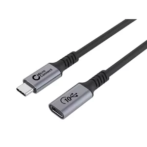USB Cable Microconnect USB3.2CC1EX USB4 Gen 2x2 1m Black