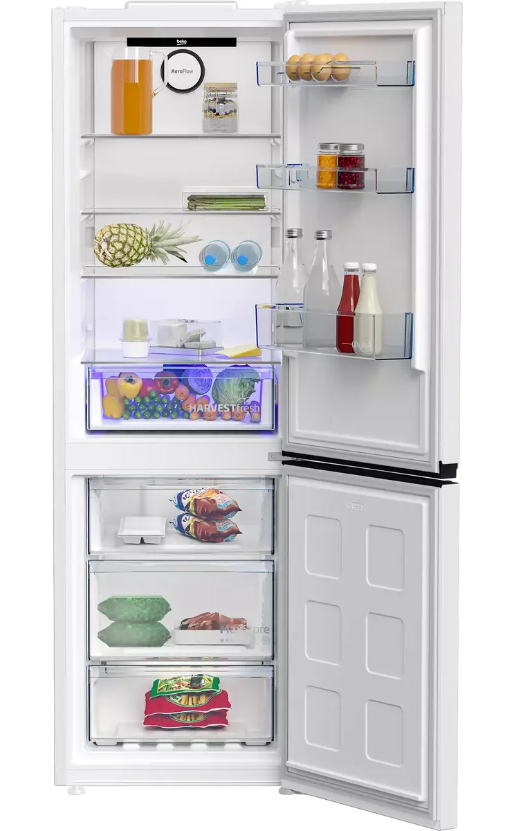 BEKO B3RCNA364HW brīvi stāvošs ledusskapis 316 l Photo 5