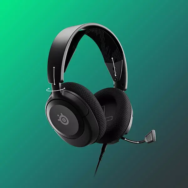 Austiņas STEELSERIES Arctis Nova 1 Photo 12