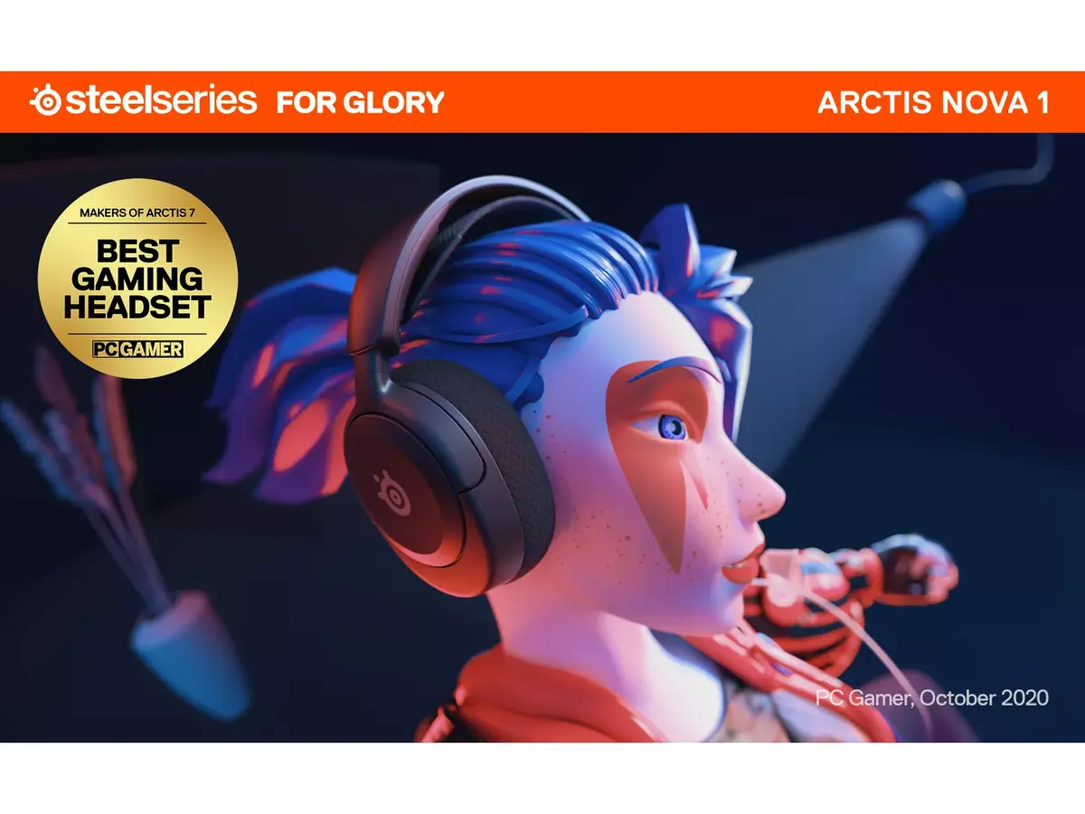 Austiņas STEELSERIES Arctis Nova 1 Photo 16