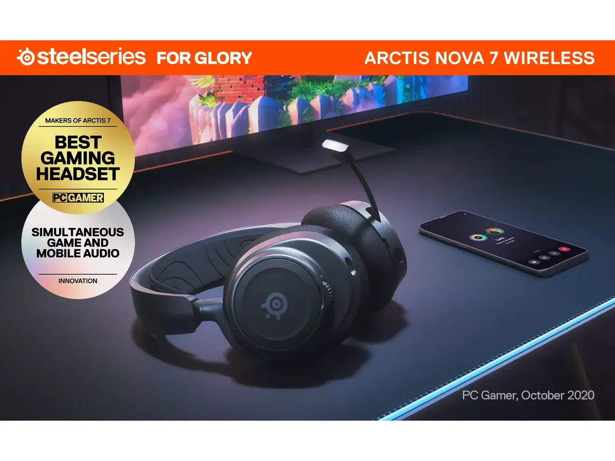 Austiņas Steelseries Arctis Nova 7 Photo 10