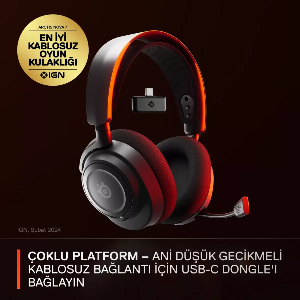 Austiņas Steelseries Arctis Nova 7 Photo 18