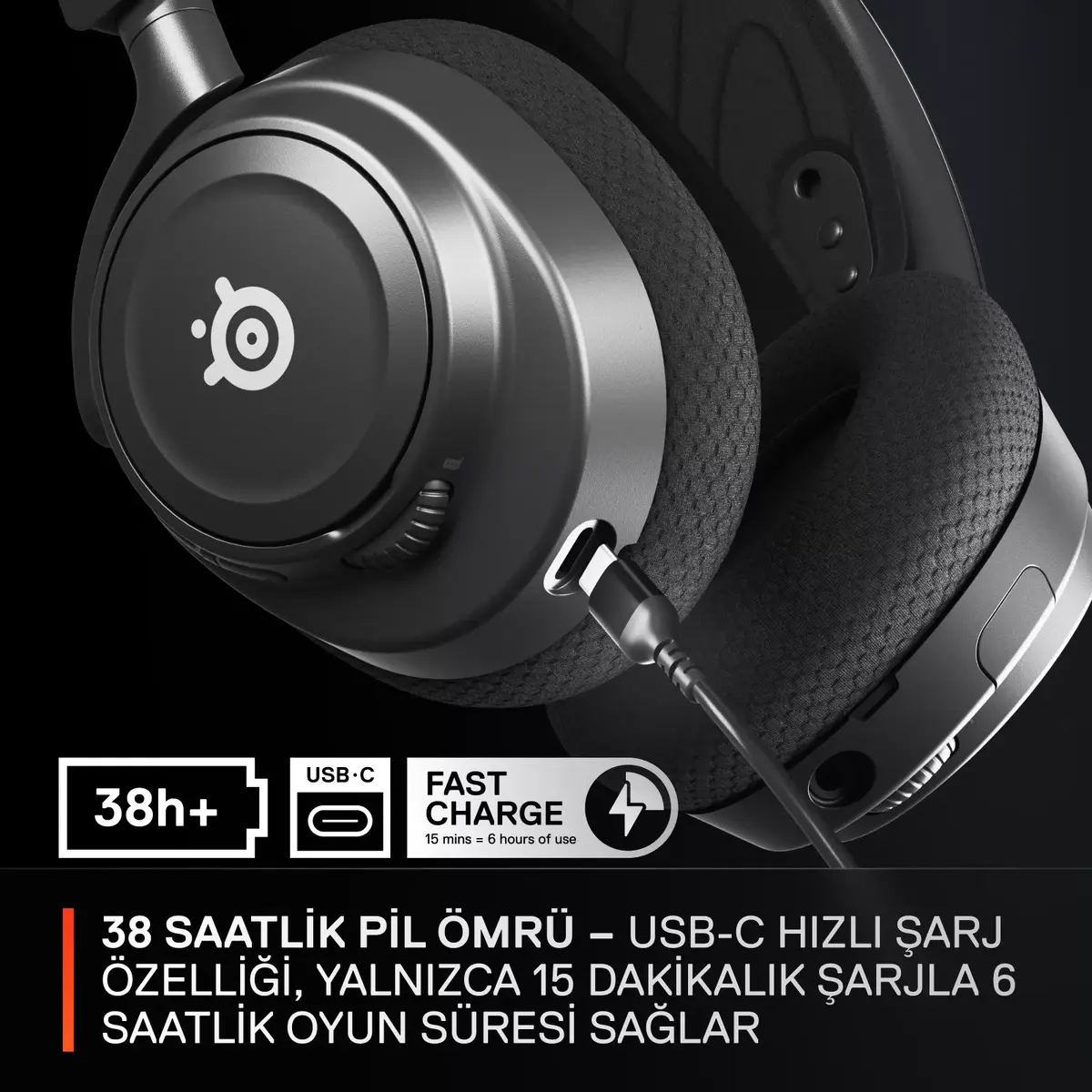 Austiņas Steelseries Arctis Nova 7 Photo 19