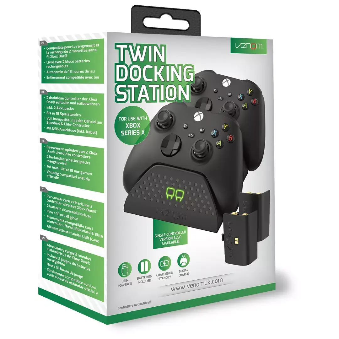 VENOM TWIN DOCKING STATION — Docking station for Xbox Photo 7