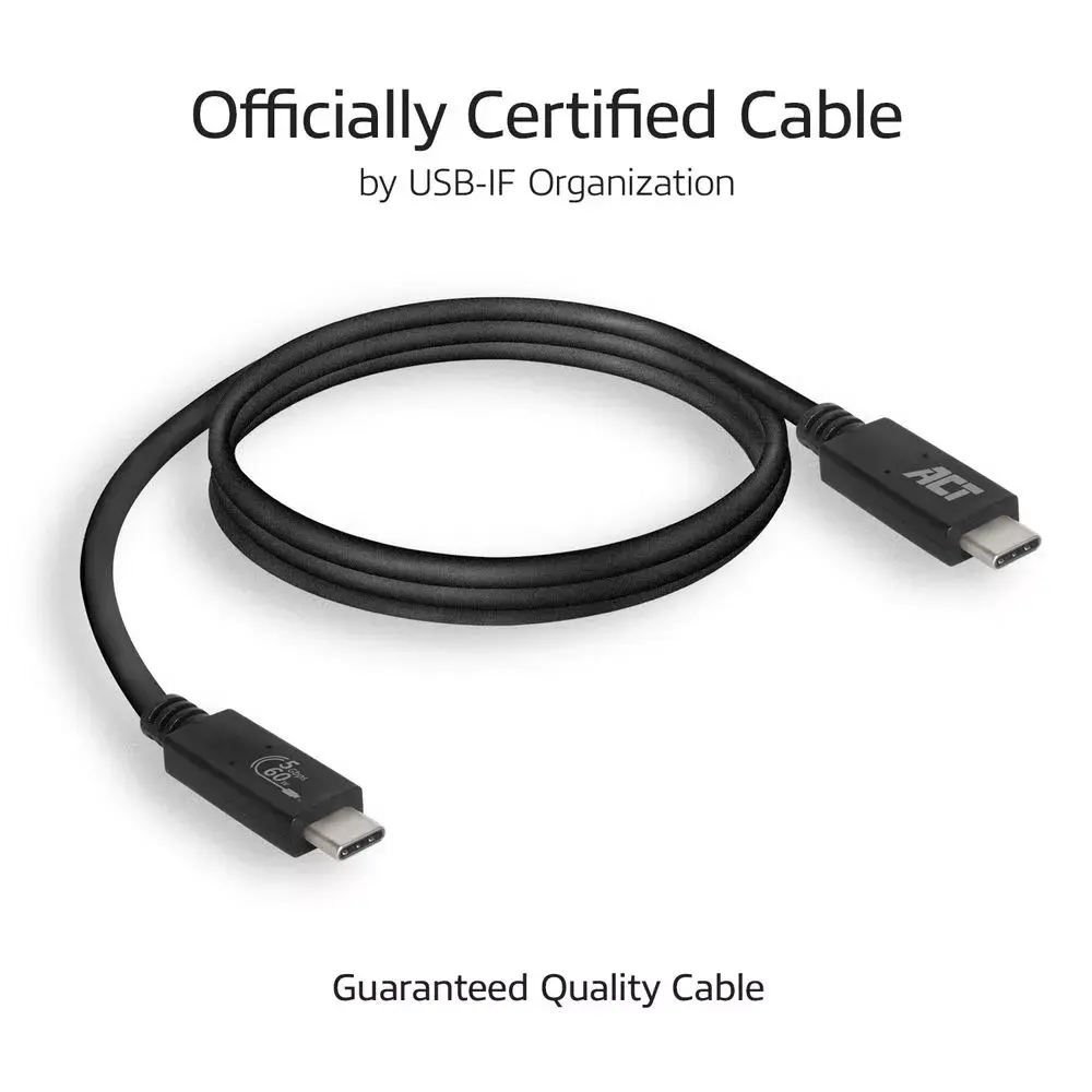 ACT USB 3.0 cable USB-C 1 meter Photo 3