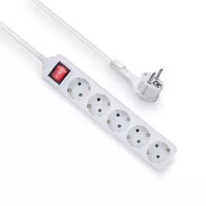 Сетевой фильтр ACT AC2455 5 розеток 1.5 м белый